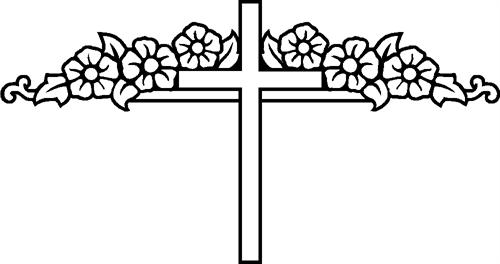 Cross with Flowers28