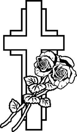 cross with Flowers39