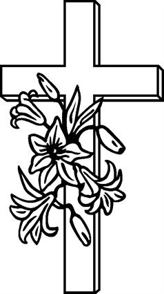 Cross with Flowers43