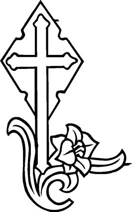 Cross with Flowers46