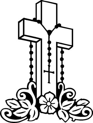 Cross with Flowers48