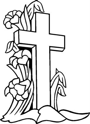 Cross with Flowers49