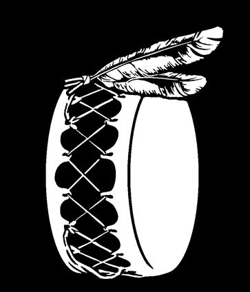 Drum w feathers