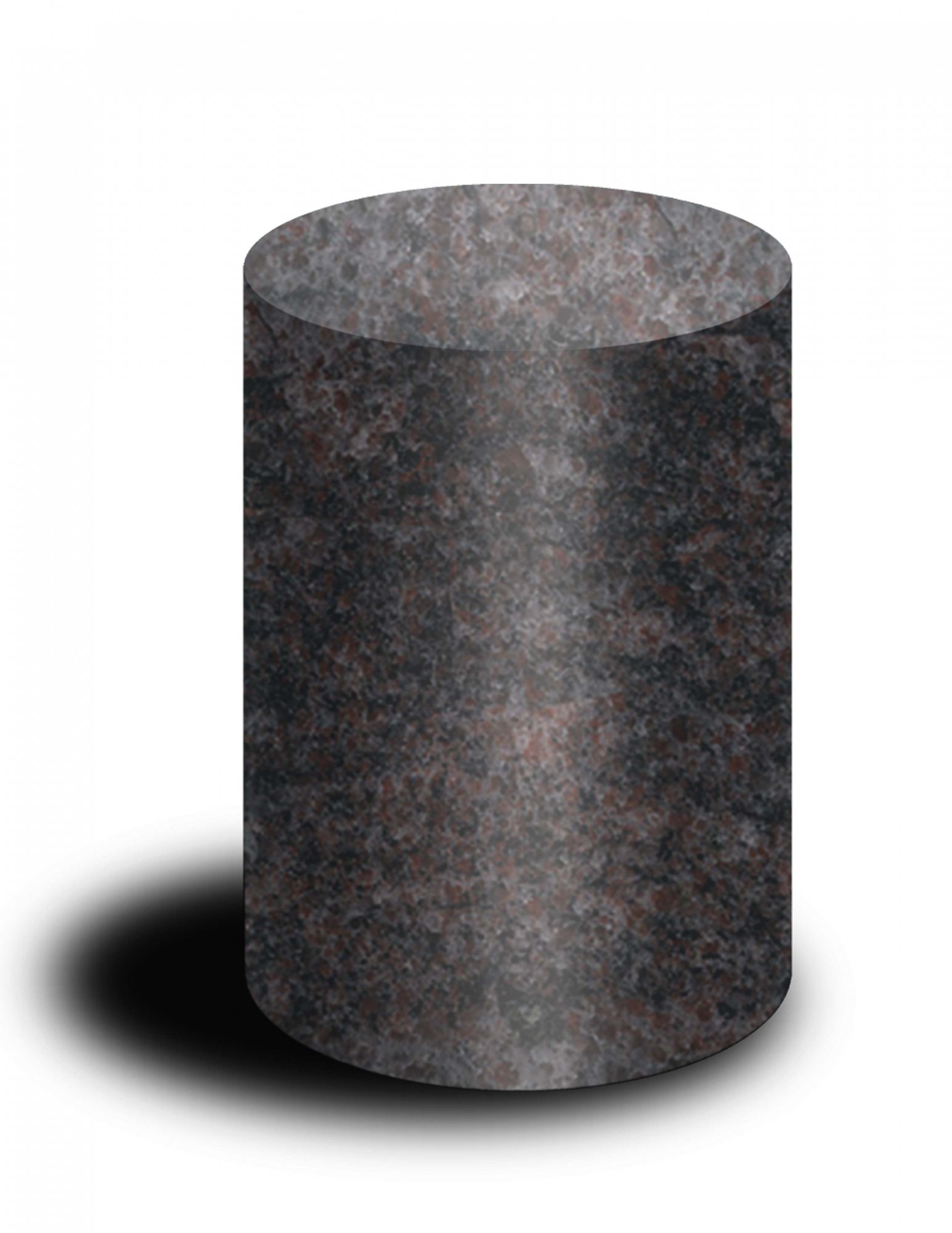 Cremation Urn Granite Cylinder